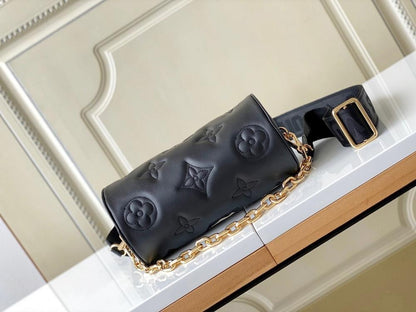 Classic Modern Quilted Calfskin Crossbody Bag