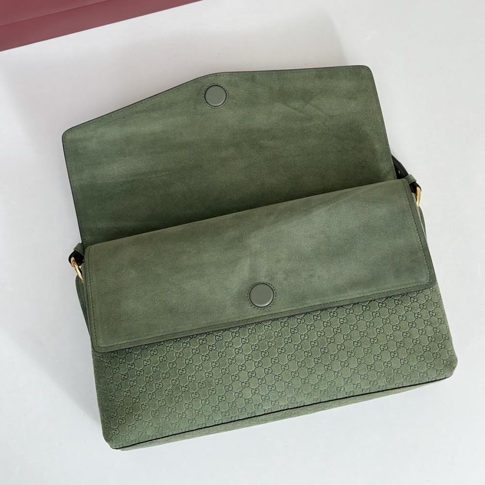 Suede Top Handle Bag