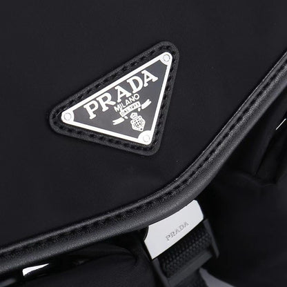 Classic Premium Woven Nylon Shoulder Bag
