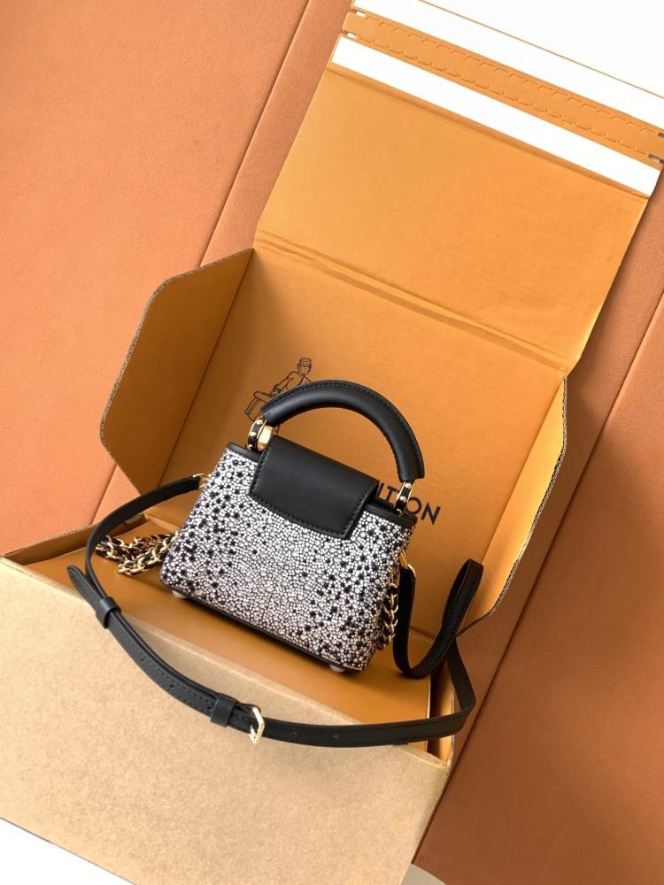 Crystal-Embellished Top Handle Bag
