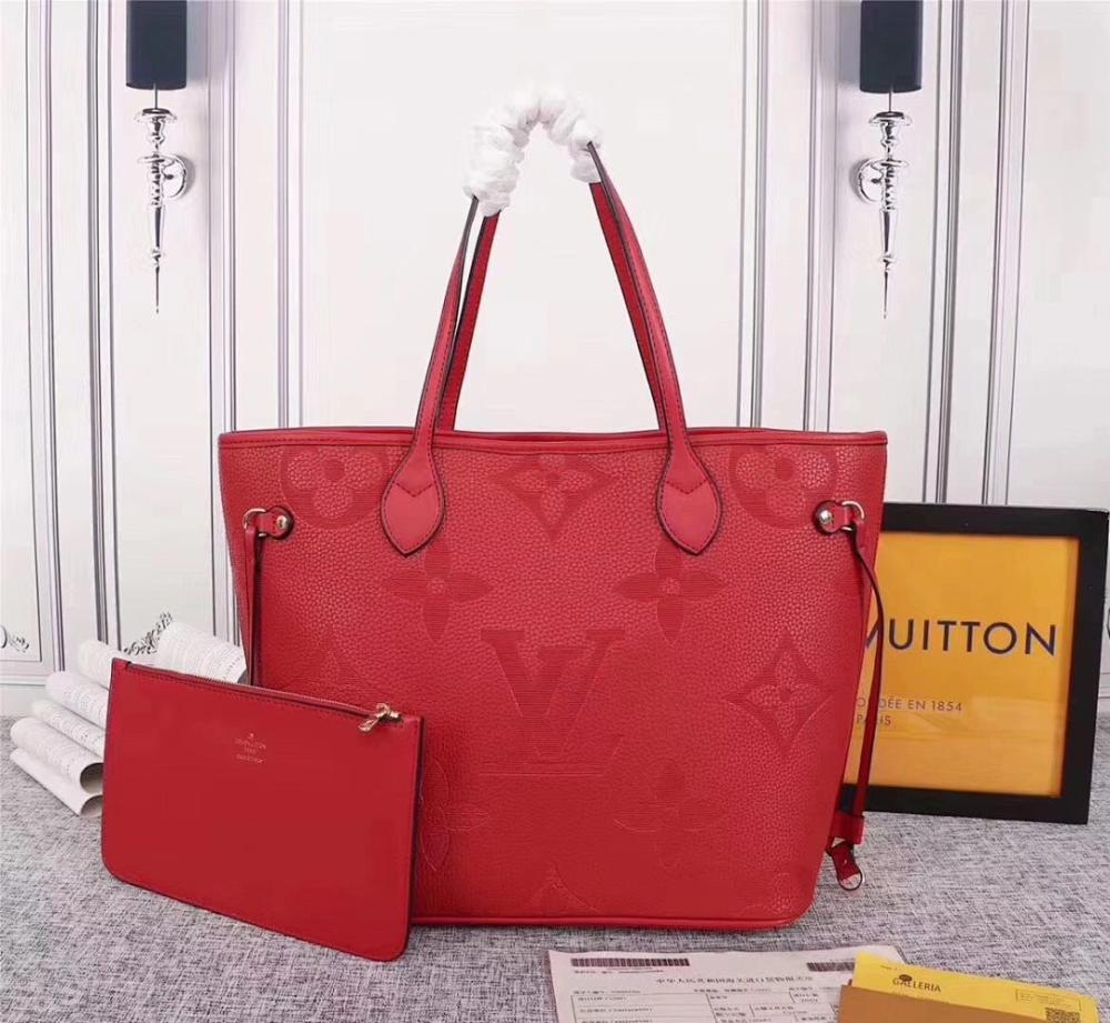 Neverfull Monogram Top Handle Bag