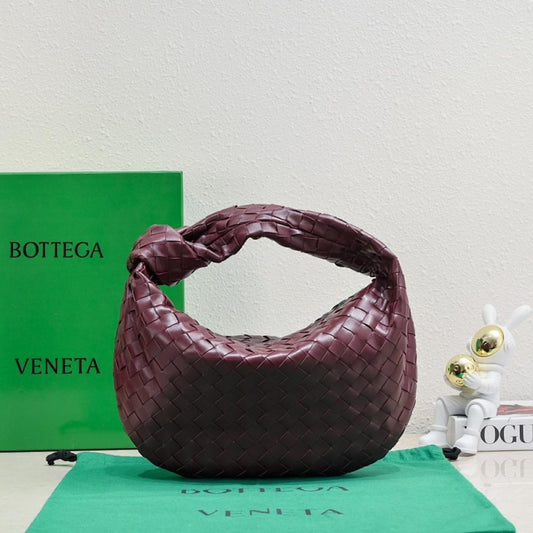 Woven Leather Hobo Bag