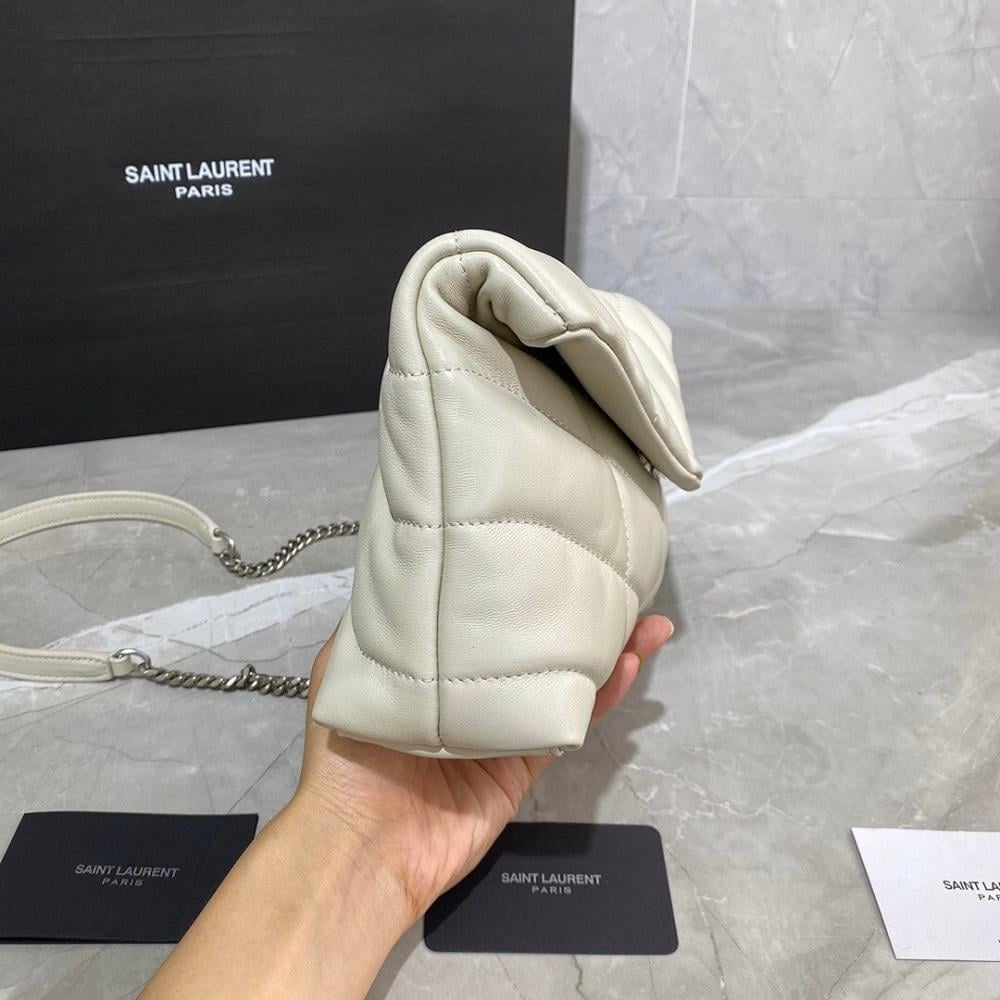 Modern Luxury Quilted Lambskin Shoulder Bag
