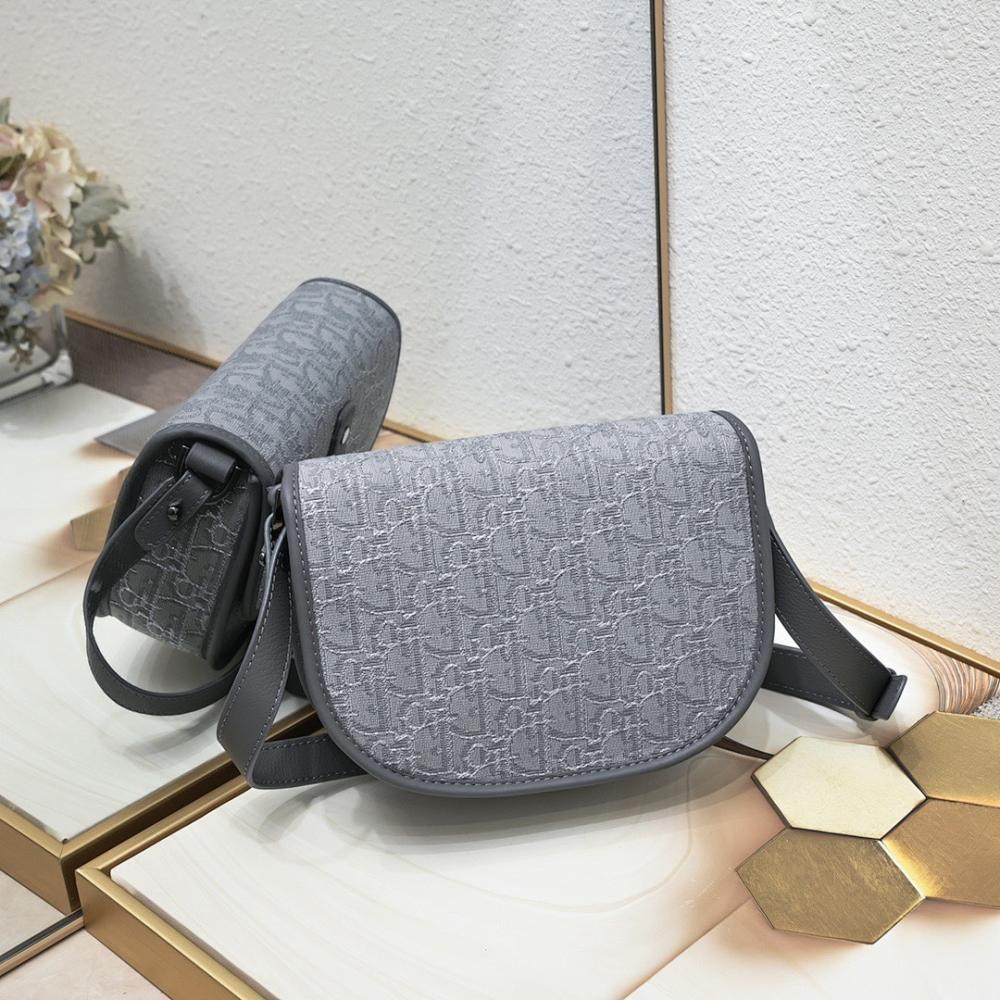 Classic Black Printed Calfskin Shoulder Bag – Limited Edition