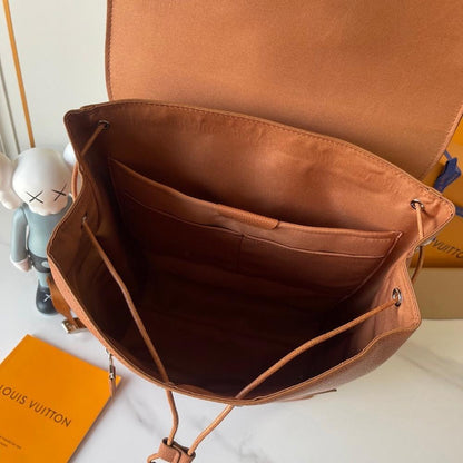 Elegant Stylish Quilted Leather Backpack