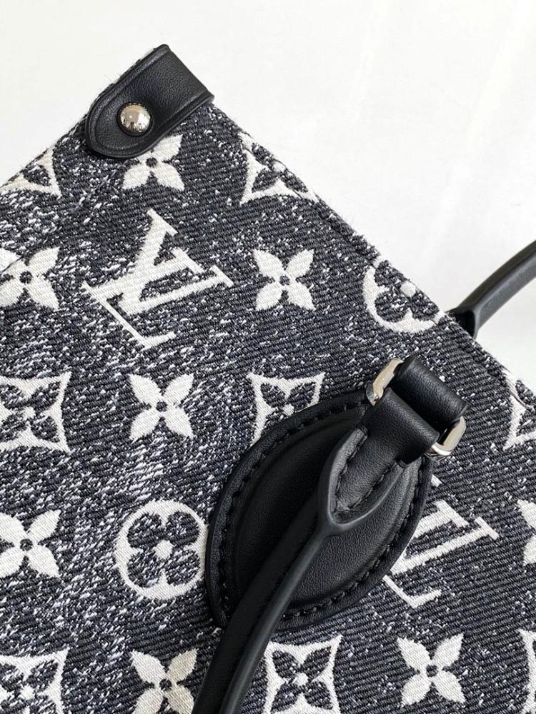 Elegant Refined Denim Tote Bag