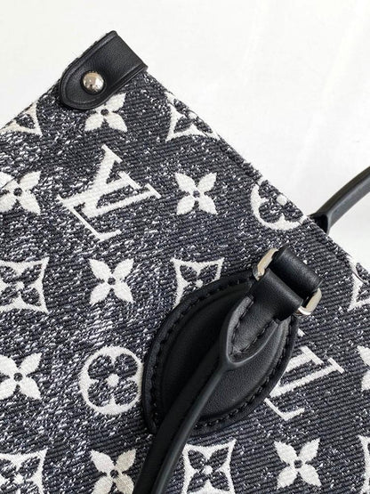 Elegant Refined Denim Tote Bag