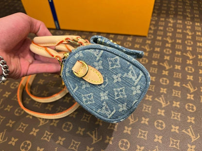 Modern Stylish Blue Denim Shoulder Bag
