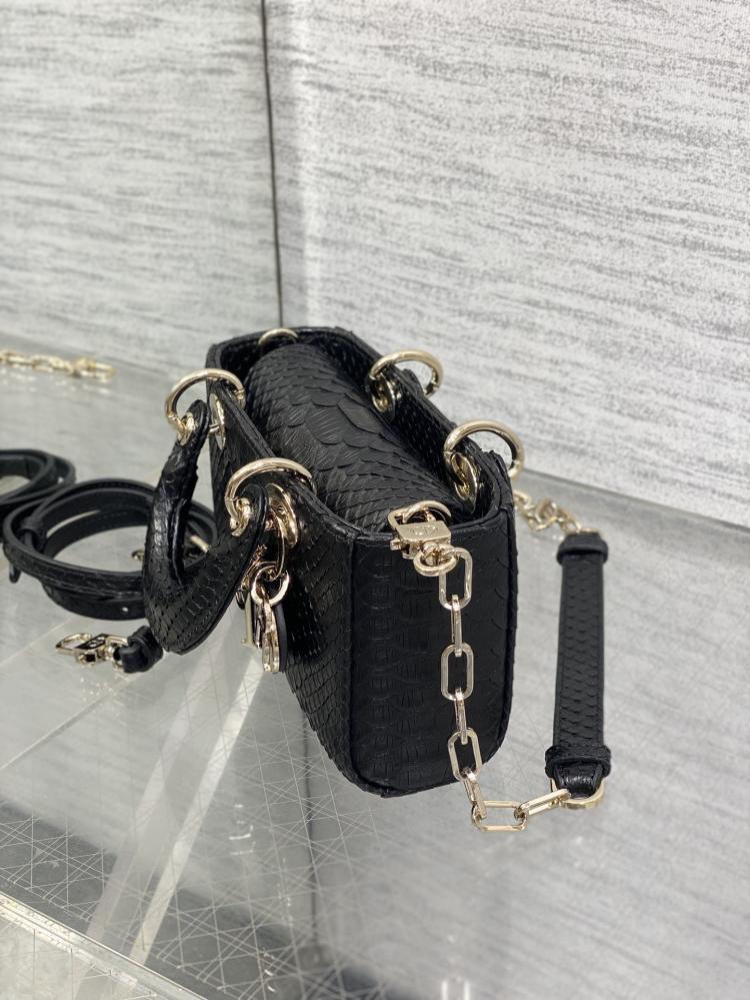 Refined Leather Top Handle Bag
