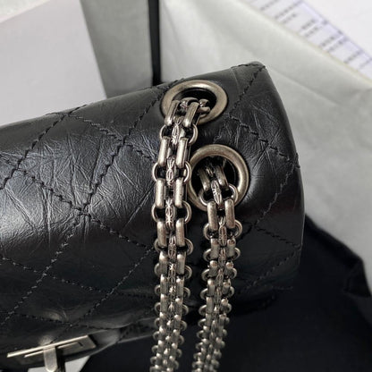 Classic Leather Top Handle Bag