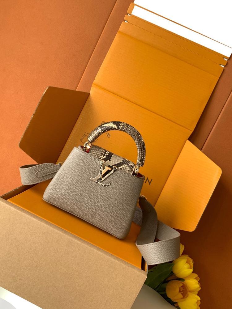 Leather Top Handle Bag
