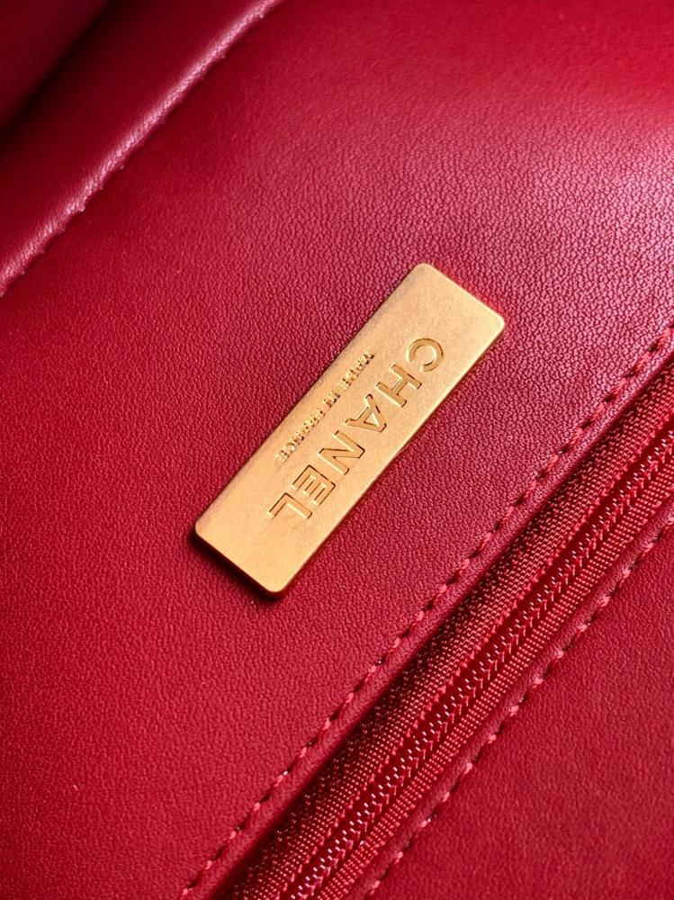 Gold Leather Top Handle Bag