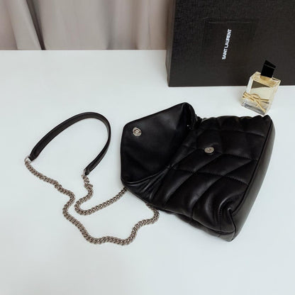 Leather Top Handle Bag