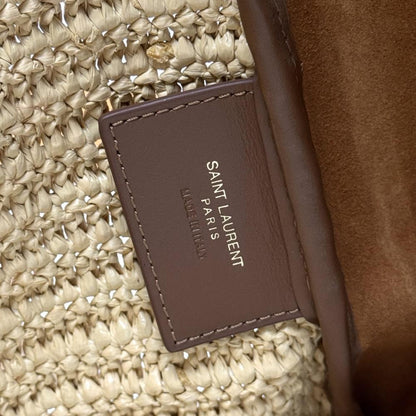Classic Straw Shoulder Bag