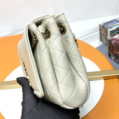 Leather Top Handle Bag