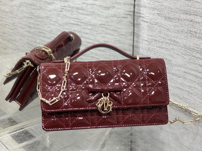 Lambskin Top Handle Bag