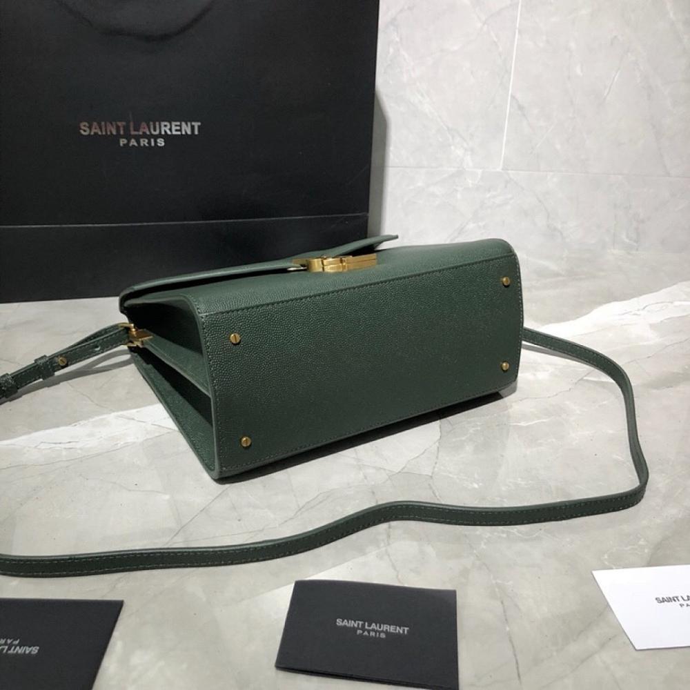 Classic Modern Leather Shoulder Bag