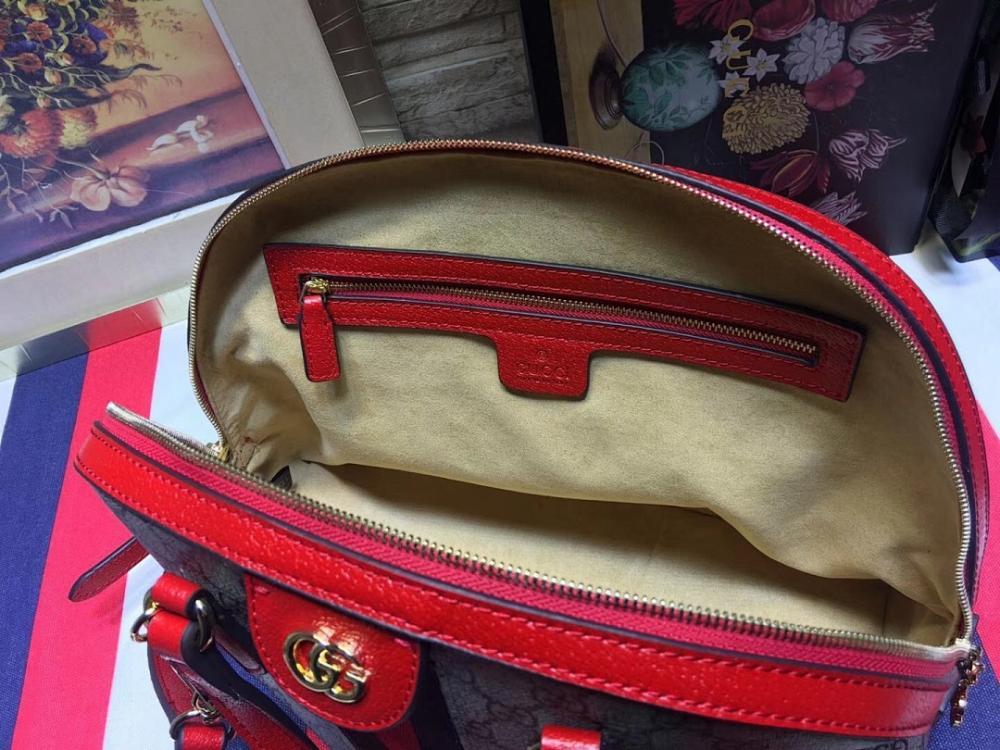 Ophidia Red Shoulder Bag
