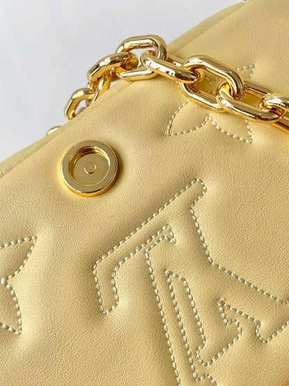 Modern Luxury Quilted Leather Shoulder Bag – Limited Edition