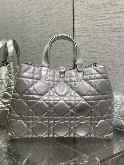Calfskin Top Handle Bag