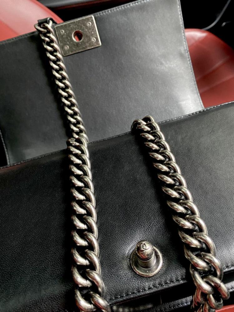 Classic Leather Top Handle Bag