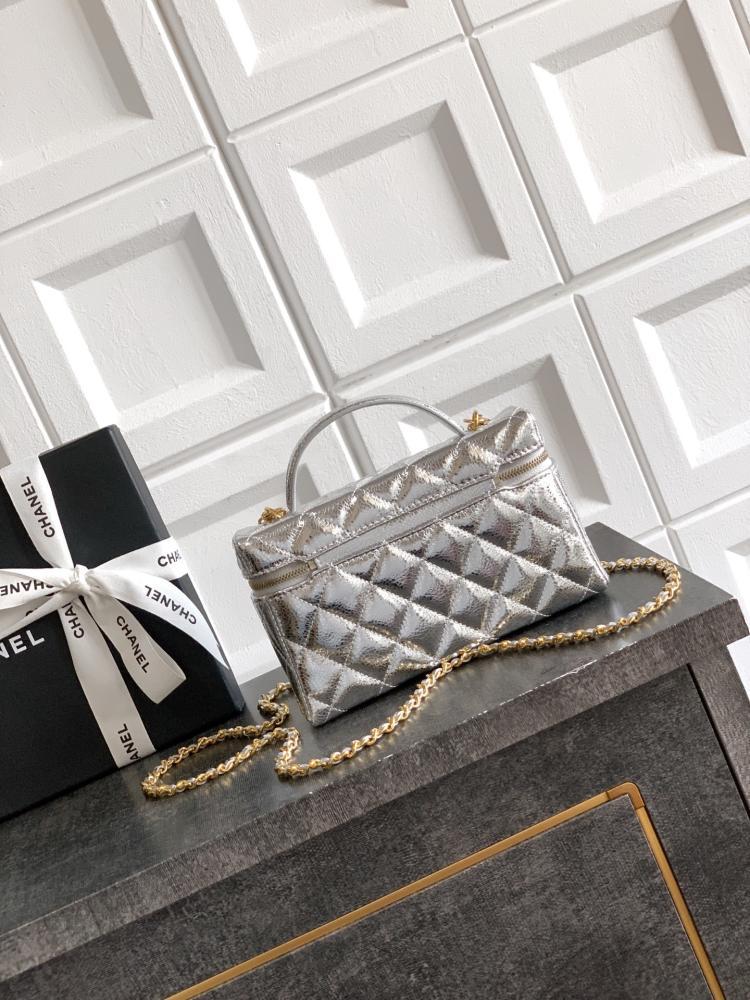 Silver Shoulder Bag