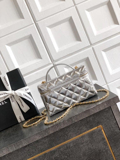 Silver Shoulder Bag