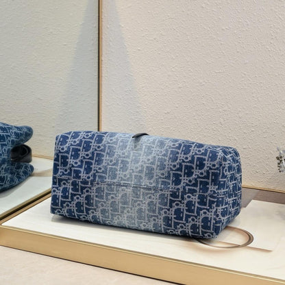 Modern Luxury Calfskin Top Handle Bag