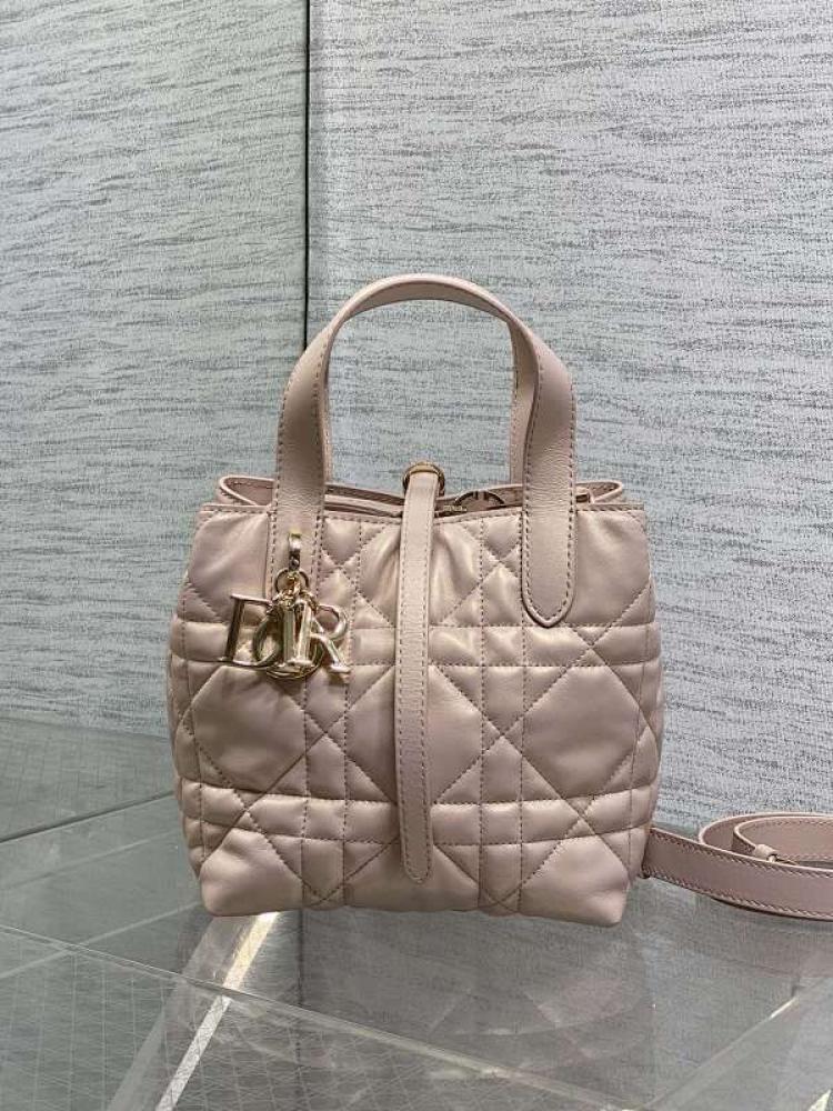 Alma Gold Calfskin Top Handle Bag