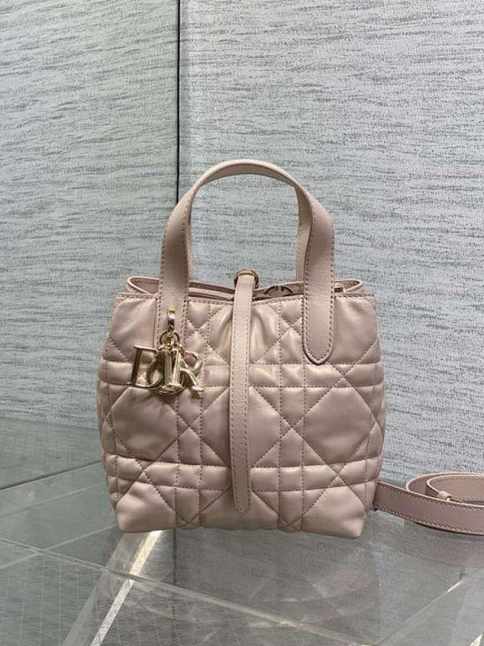 Alma Gold Calfskin Top Handle Bag