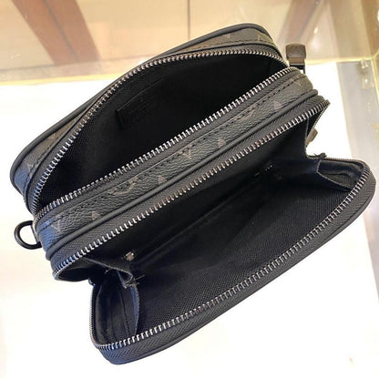 Stylish Premium Studded Calfskin Crossbody Bag
