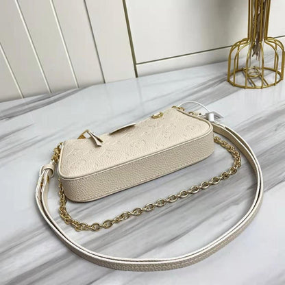 Italian-Inspired Stylish Leather Shoulder Bag