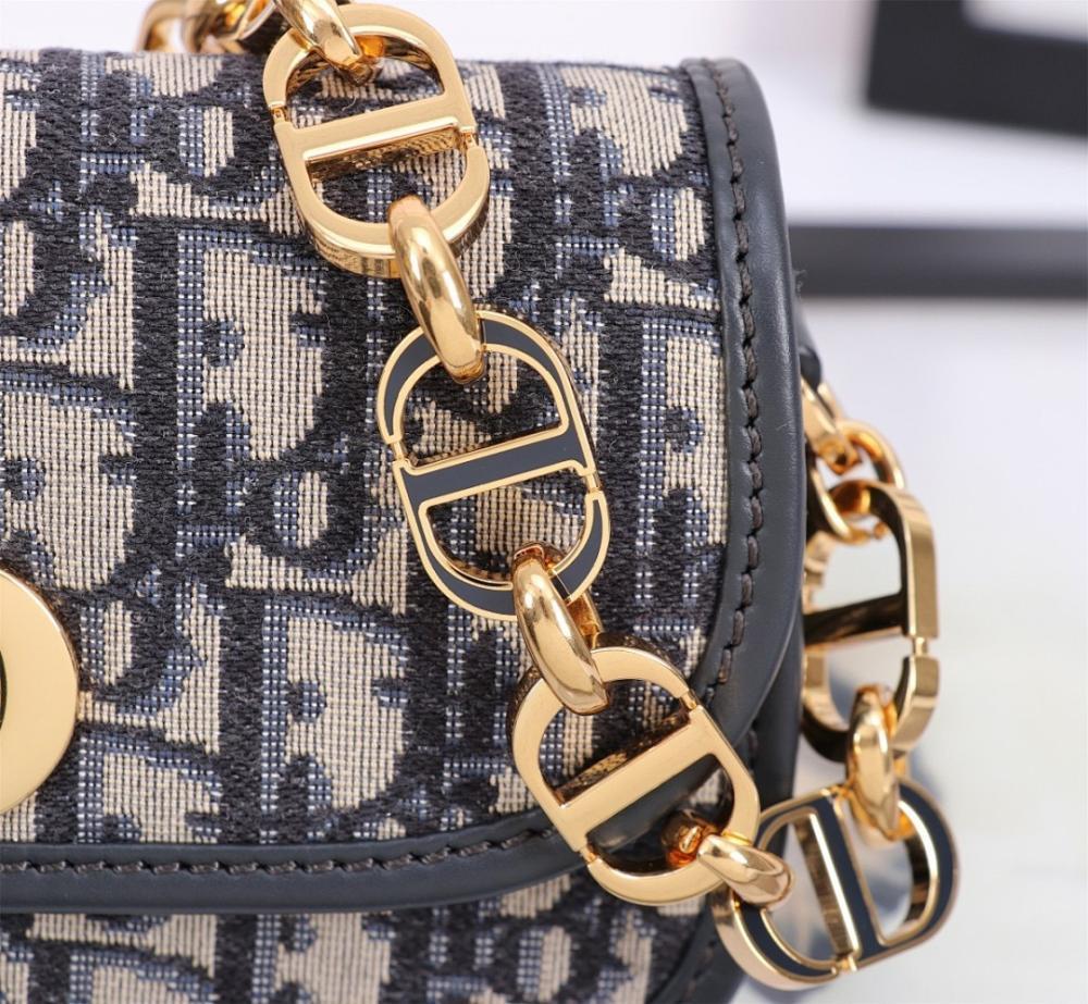 Classic Premium Gold Printed Leather Shoulder Bag