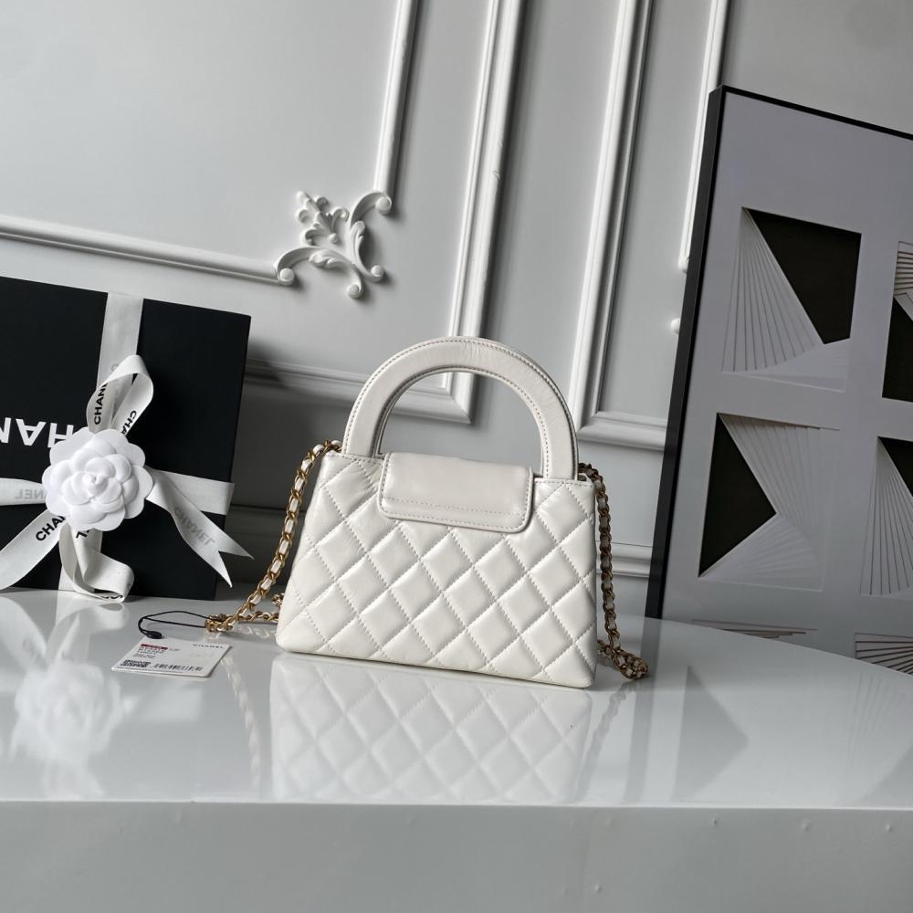 Leather Top Handle Bag