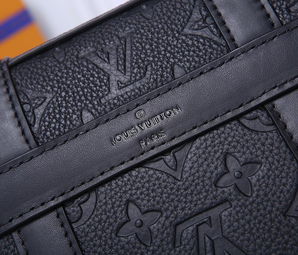 Italian-Inspired Luxury Studded Canvas Shoulder Bag