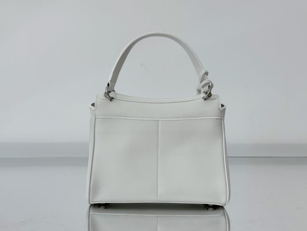 Leather Top Handle Bag