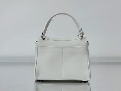 Leather Top Handle Bag