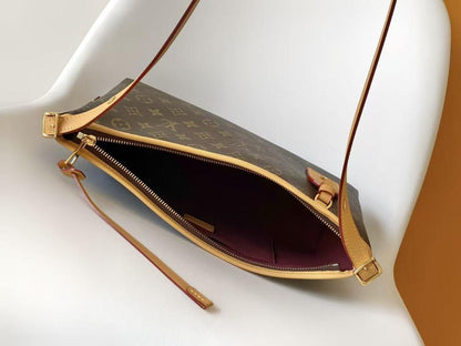 Leather Top Handle Bag