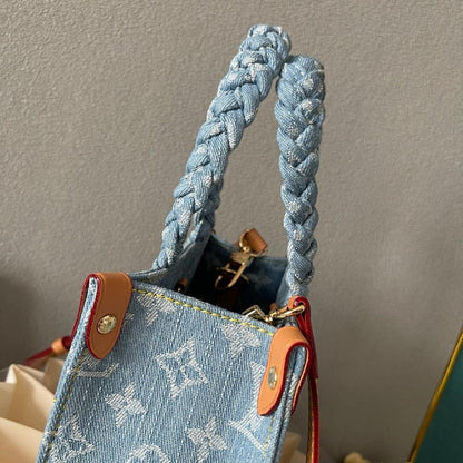 Modern Elegant Jacquard Shoulder Bag