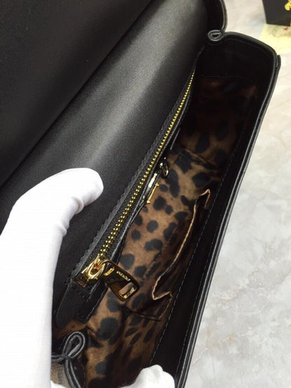 Birkin Printed Leather Crossbody Bag