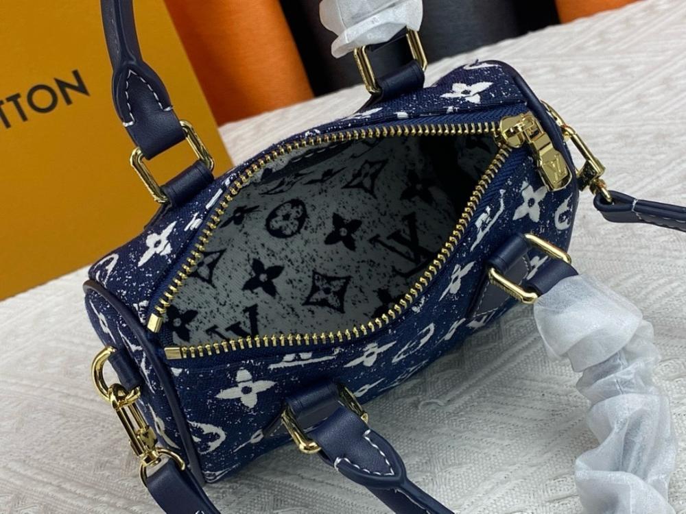 Modern Premium Embroidered Denim Shoulder Bag