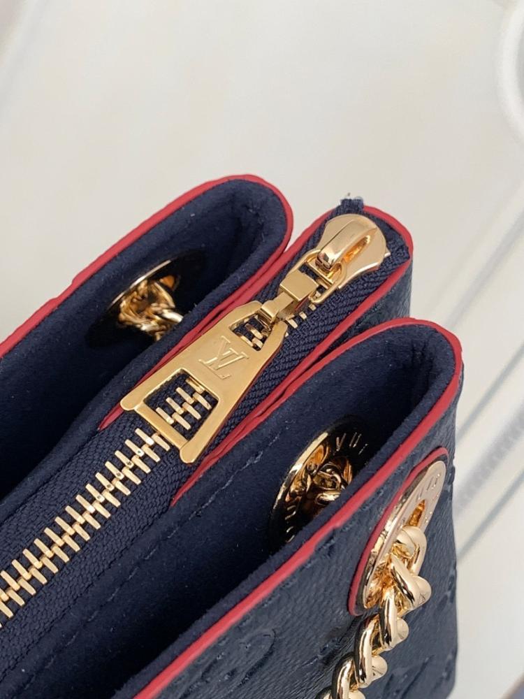 Italian-Inspired Stylish Gold Calfskin Shoulder Bag