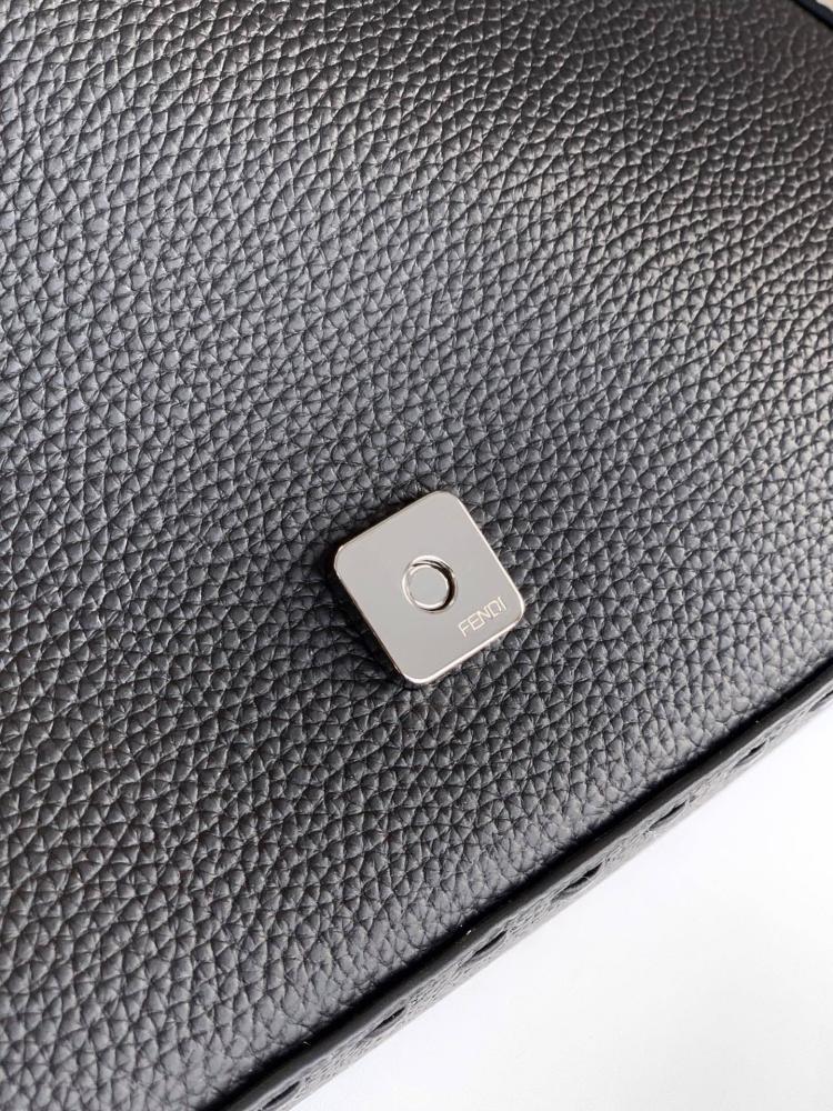 Classic Leather Top Handle Bag