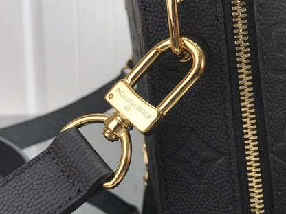 Leather Top Handle Bag