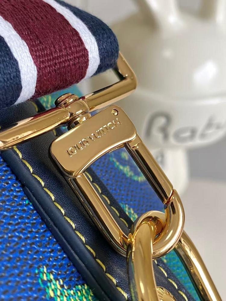 Keepall Monogram Leather Travel Bag