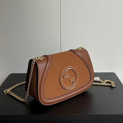Blondie Leather Shoulder Bag
