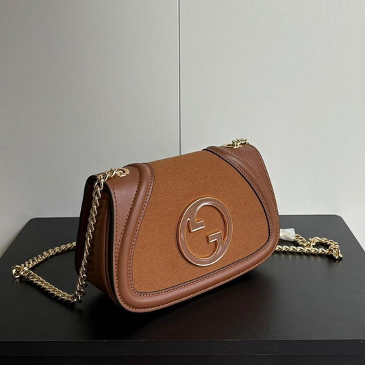 Blondie Leather Shoulder Bag