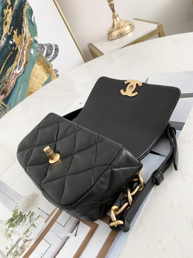 Leather Top Handle Bag