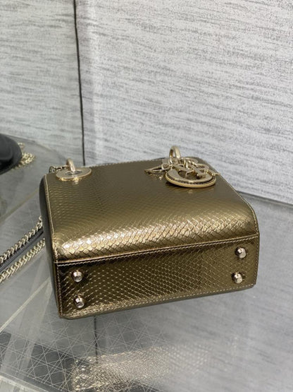 Leather Top Handle Bag