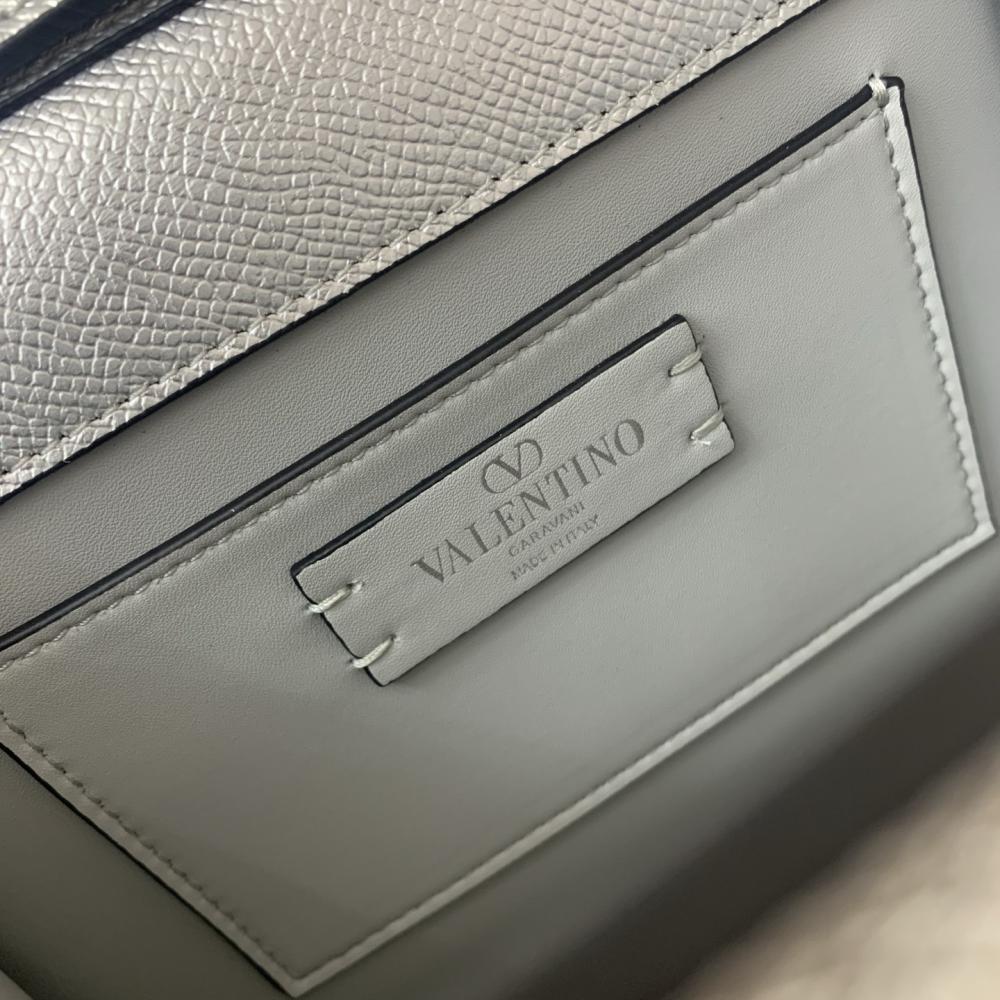 Crystal-Embellished Calfskin Shoulder Bag